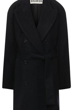 Двубортное пальто с поясом Acne Studios Acne Studios A90021