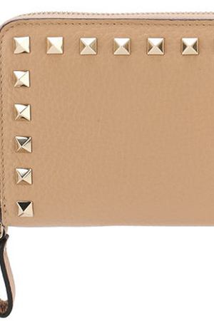 Кожаный кошелек на молнии Valentino Garavani Rockstud Valentino Valentino QW1P0645/VSH вариант 2