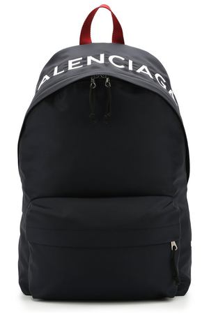 Текстильный рюкзак Wheel с логотипом бренда Balenciaga Balenciaga 507460/9F91X