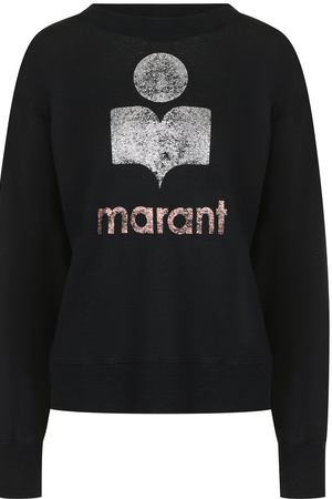 Льняной лонгслив с логотипом бренда Isabel Marant Etoile Isabel Marant Etoile TS0327-00M008E/KL0WIA купить с доставкой