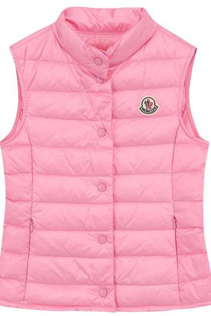 Пуховой жилет на кнопках Moncler Enfant Moncler D1-954-48312-99-53048/8-10A