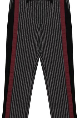 Хлопковые брюки с отделкой Dolce & Gabbana Dolce & Gabbana L42P81/FRCB0/8-14 вариант 2