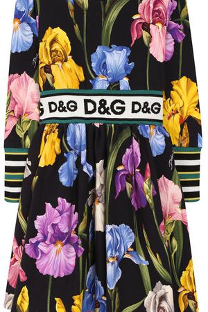 Хлопковое платье с эластичными вставками Dolce & Gabbana Dolce & Gabbana L5JDZ8/G7QHW/2-6