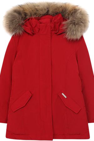 Парка с меховой отделкой на капюшоне Woolrich Woolrich WKCPS1967/SM20/8-16