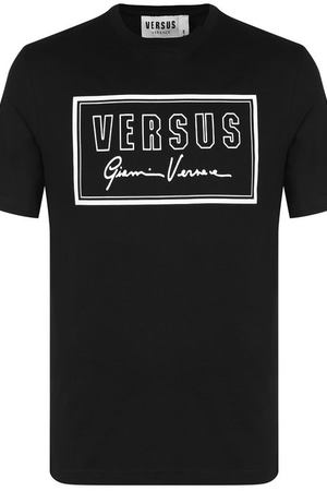 Хлопковая футболка с принтом Versus Versace Versus Versace BU90545/BJ10388