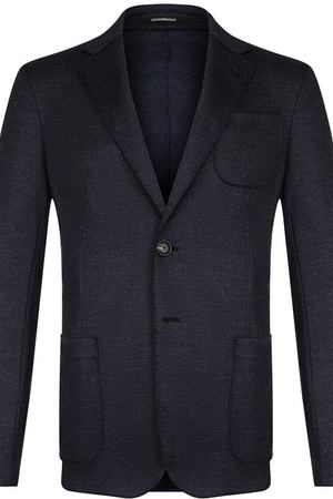 Однобортный пиджак из шерсти Emporio Armani Emporio Armani 11G50S/11S26 вариант 2