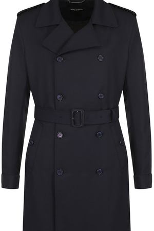Двубортное шерстяное пальто с поясом Dolce & Gabbana Dolce & Gabbana G001WT/FU3JB вариант 2