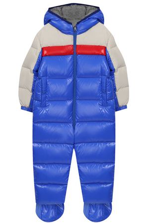 Комплект из пухового комбинезона и пинеток Moncler Enfant Moncler D2-951-14360-85-68950/3M-18M купить с доставкой