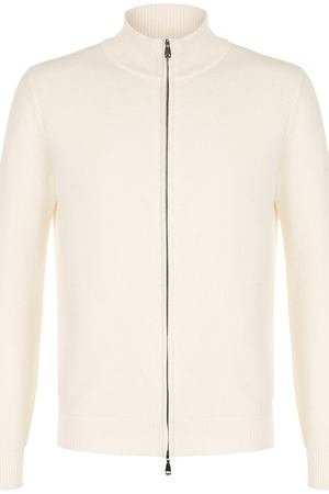 Кардиган на молнии из смеси хлопка и кашемира Brioni Brioni UMT20L/P7K26 вариант 2