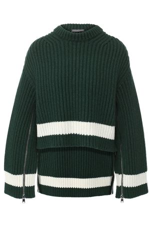 Вязаный пуловер из смеси шерсти и кашемира Alexander McQueen Alexander McQueen 543180/Q1RQW
