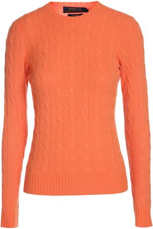 Кашемировый пуловер фактурной вязки с круглым вырезом Polo Ralph Lauren Polo Ralph Lauren V39/ICJUL/W6996 вариант 2