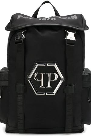 Текстильный рюкзак с двумя внешними карманами Philipp Plein Philipp Plein A18A MBA0565 PTE003N