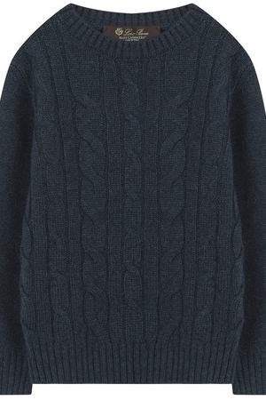 Кашемировый пуловер фактурной вязки Loro Piana Loro Piana FAI1207 вариант 2