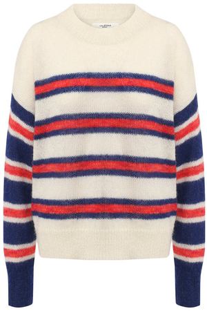 Вязаный пуловер с контрастной полоской Isabel Marant Etoile Isabel Marant Etoile PU0747-18A061E/RUSSELL