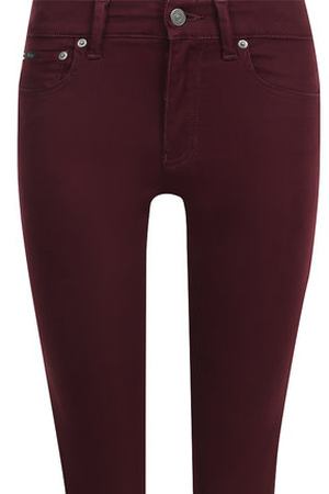 Однотонные джинсы-скинни Polo Ralph Lauren Polo Ralph Lauren 211682704 купить с доставкой