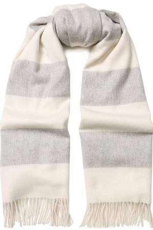 Кашемировый шарф с бахромой Ralph Lauren Ralph Lauren 790725272