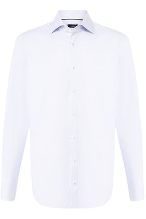 Хлопковая рубашка с воротником кент Van Laack Van Laack TIVARA2-PTF/151419 купить с доставкой