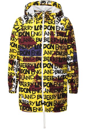 Удлиненная куртка Castleton PR на молнии с капюшоном Burberry Burberry 8002693
