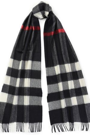Кашемировый шарф в клетку Burberry Burberry 4031054 купить с доставкой
