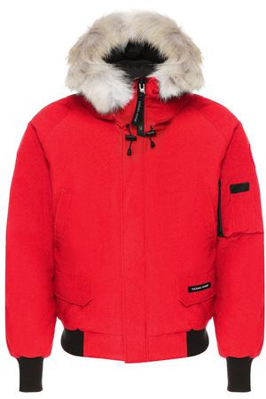 Утепленный бомбер Chilliwack с меховой отделкой капюшона Canada Goose Canada Goose 7999M купить с доставкой