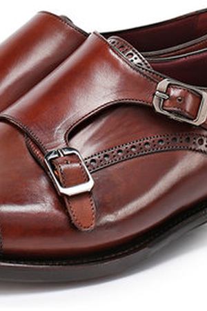 Кожаные монки с двумя пряжками Brioni Brioni QXB2/05775