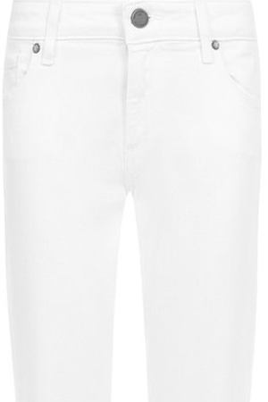 Укороченные джинсы прямого кроя с отворотами Paige Paige 3505B58-0WT купить с доставкой