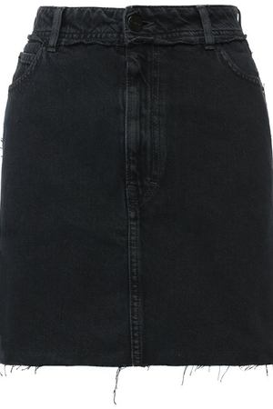Джинсовая мини-юбка с карманами Iro IRO 18WWP31CAFE купить с доставкой
