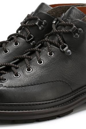 Кожаные ботинки на шнуровке Ermenegildo Zegna Ermenegildo Zegna A4022X-CVE купить с доставкой
