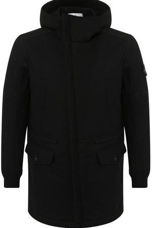 Шерстяная парка на молнии с капюшоном Stone Island Stone Island 691540632