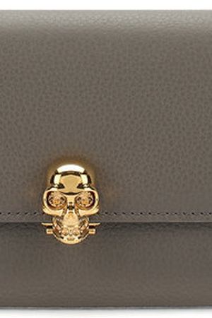 Кожаный кошелек с застежкой в виде черепа Alexander McQueen Alexander McQueen 275330/BPT0G
