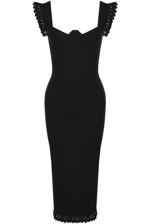 Однотонное приталенное платье-миди на молнии Roland Mouret Roland Mouret SS18/K0078/F0137