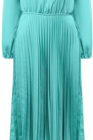 Приталенное платье-миди с плиссированной юбкой M Missoni M Missoni QD0VA8102U9 вариант 3 купить с доставкой