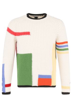 Шерстяной свитер фактурной вязки Thom Browne Thom Browne MKA139B-00014 996 вариант 3
