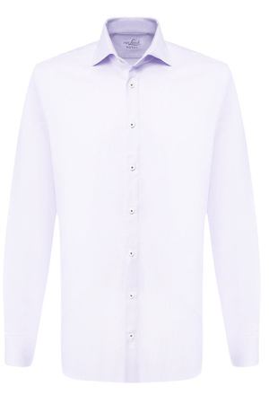 Хлопковая рубашка с воротником кент Van Laack Van Laack RIVARA-SF/156222 купить с доставкой