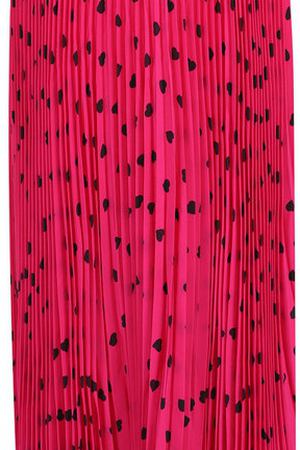 Плиссированная шелковая юбка-миди с принтом Valentino Valentino QB3RA43046Q купить с доставкой