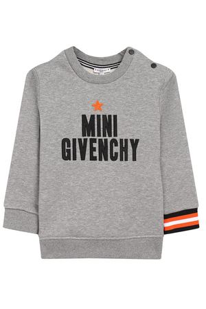 Хлопковый свитшот Givenchy Givenchy H05056/9M-18M купить с доставкой