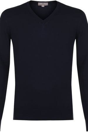 Хлопковый пуловер тонкой вязки Canali Canali C0029/MK00145 купить с доставкой