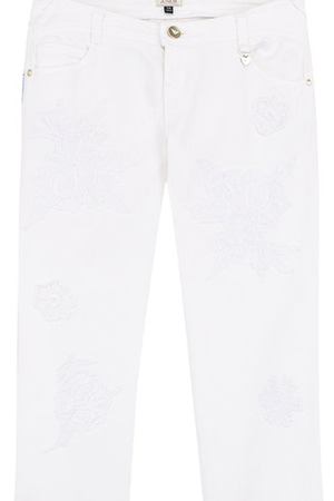 Джинсы с аппликациями Armani Junior Armani Junior  3Z3J24/3N2GZ/11A-16A купить с доставкой