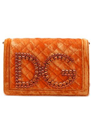 Сумка DG Girls из бархата Dolce & Gabbana Dolce & Gabbana BB6498/AU110