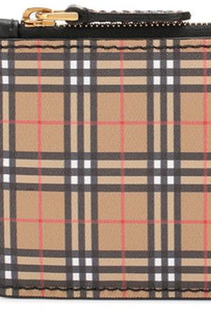 Чехол для кредитных карт в клетку Scale Check Burberry Burberry 4077859