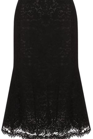 Однотонная кружевная юбка-миди Dolce & Gabbana Dolce & Gabbana F4A7PT/HLMQQ вариант 2