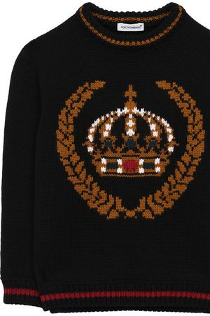 Шерстяной свитер с принтом Dolce & Gabbana Dolce & Gabbana L4KW13/JAVHK/2-6