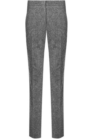 Шерстяные брюки прямого кроя Z Zegna Z Zegna 2ZF029/7F3HC2