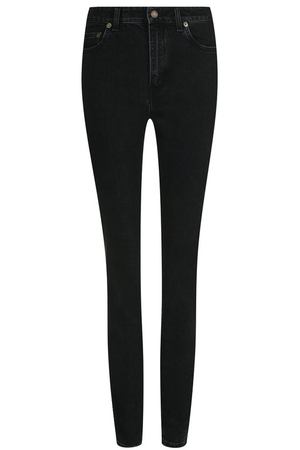 Джинсы прямого кроя с потертостями Saint Laurent Saint Laurent 500445/YD869 купить с доставкой