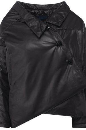 Однотонная куртка асимметричного кроя Yohji Yamamoto Yohji Yamamoto FI-J54-900 купить с доставкой