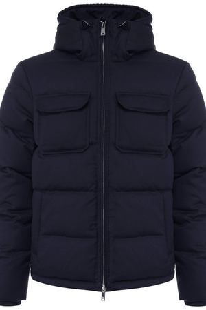 Пуховая куртка на молнии с капюшоном Emporio Armani Emporio Armani 6Z1B67/1NUBZ купить с доставкой