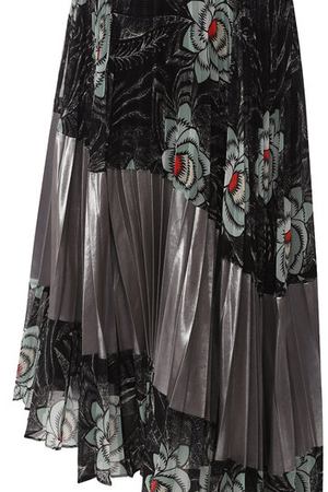 Плиссированная юбка-миди с принтом Dries Van Noten Dries Van Noten 182-10819-6094