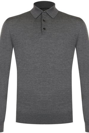 Шерстяное поло с длинными рукавами Ermenegildo Zegna Ermenegildo Zegna URM00/132