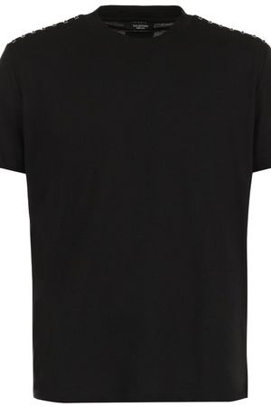 Хлопковая футболка с отделкой Valentino Valentino PV3MG08X/3LE вариант 2 купить с доставкой