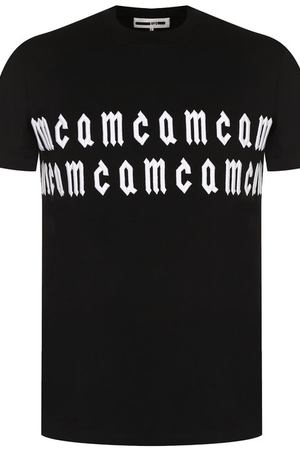 Хлопковая футболка с вышивкой MCQ McQ by Alexander McQueen 277605/RKR62 вариант 2 купить с доставкой